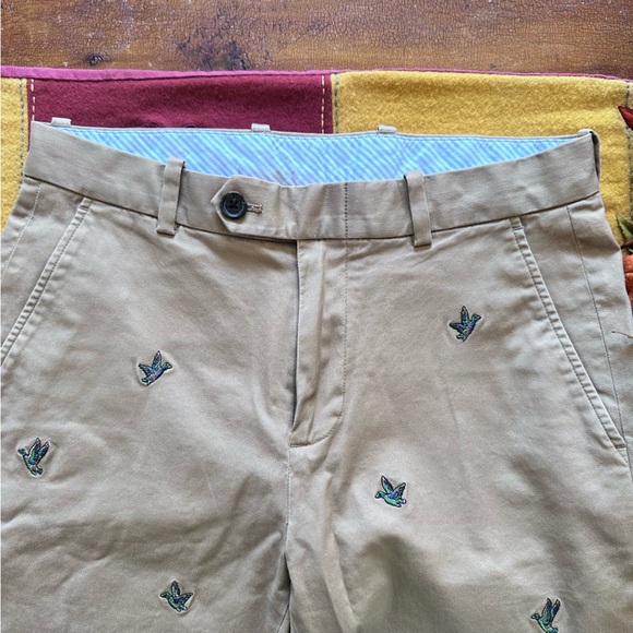 🖇️ Brooks Brothers Milano Fit Chino Hummingbird Pant - Picture 3 of 10